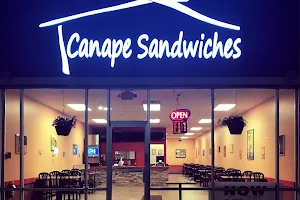 Canape Sandwiches image