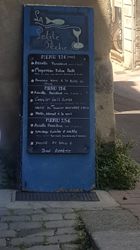 La Petite Pêche à Avignon menu