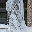 Octopus & Eagle Ice Sculpture