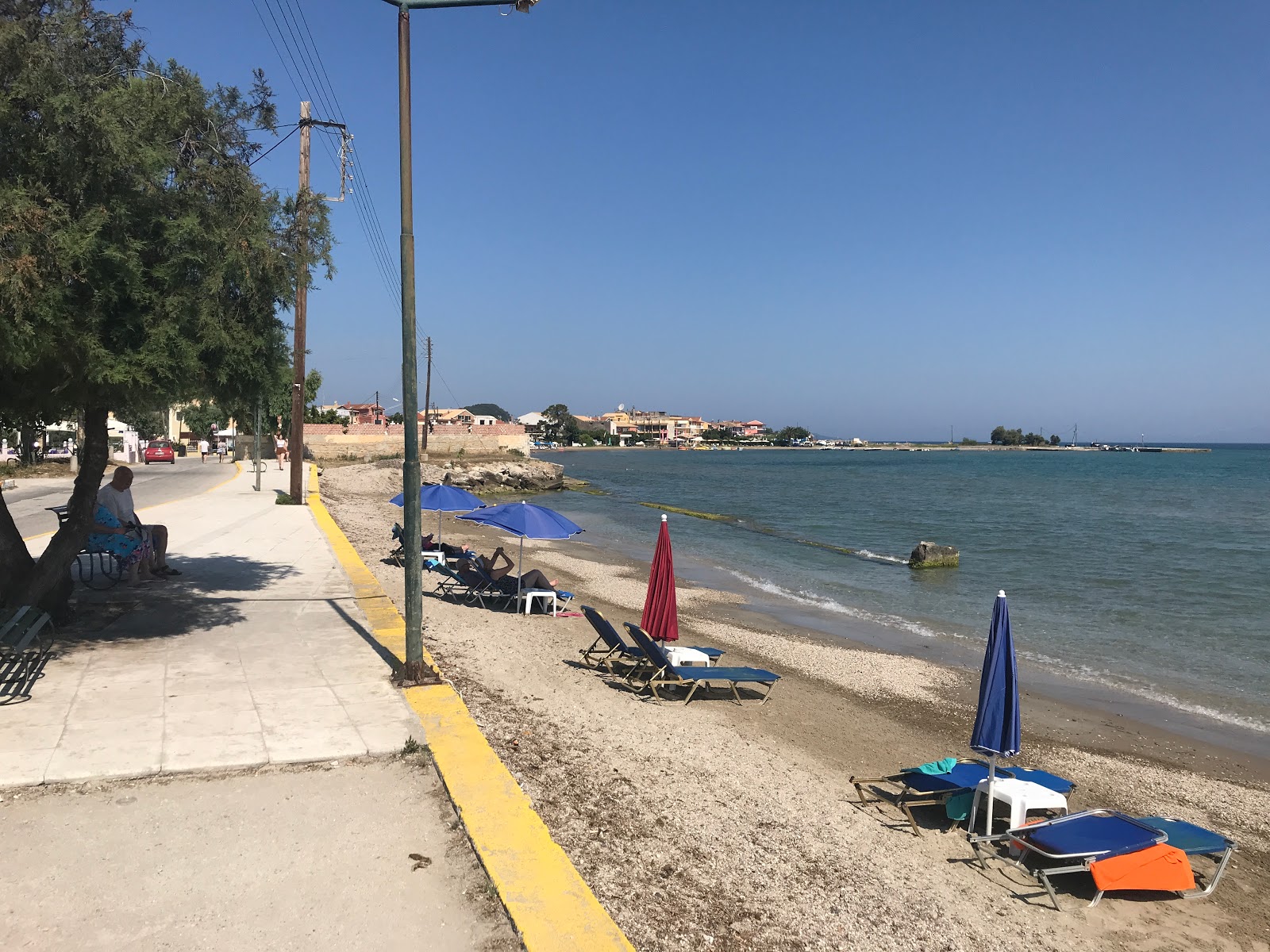 Fotografija Sidari beach z visok stopnjo čistoče