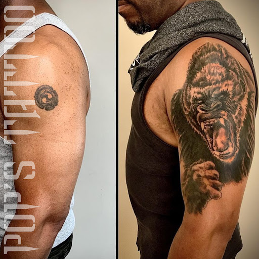 Explore ace of spades tattoo ideas, creative tattoo ideas in Silver Spring, available at Pops Tattoo