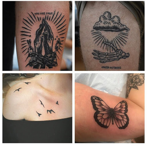 Explore tattoo ideas yin yang, creative tattoo ideas in Temecula, available at Sea Hag Tattoo Parlour