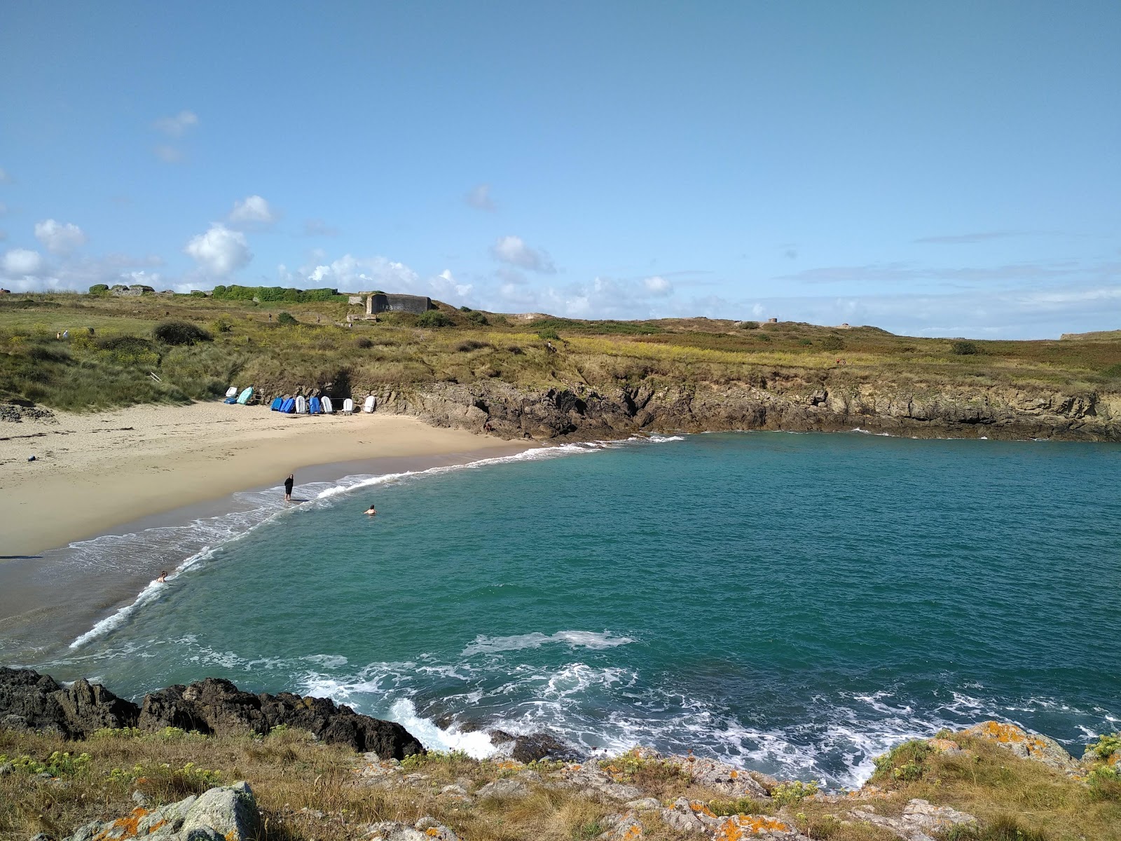 Foto van Plage de la Varde met turquoise water oppervlakte