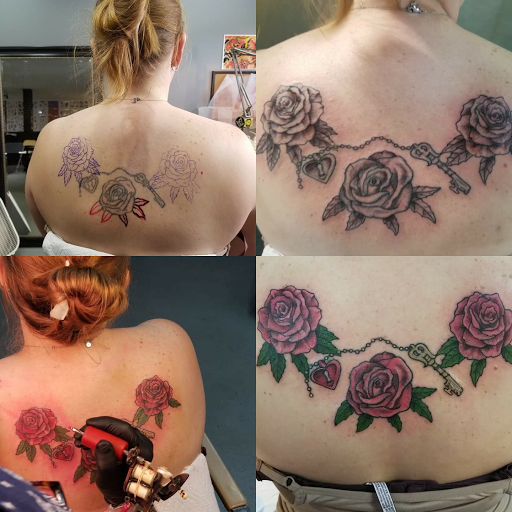 Explore waistline tattoo ideas, creative tattoo ideas in Kokomo, available at Pinpoint Piercing & Tattoo