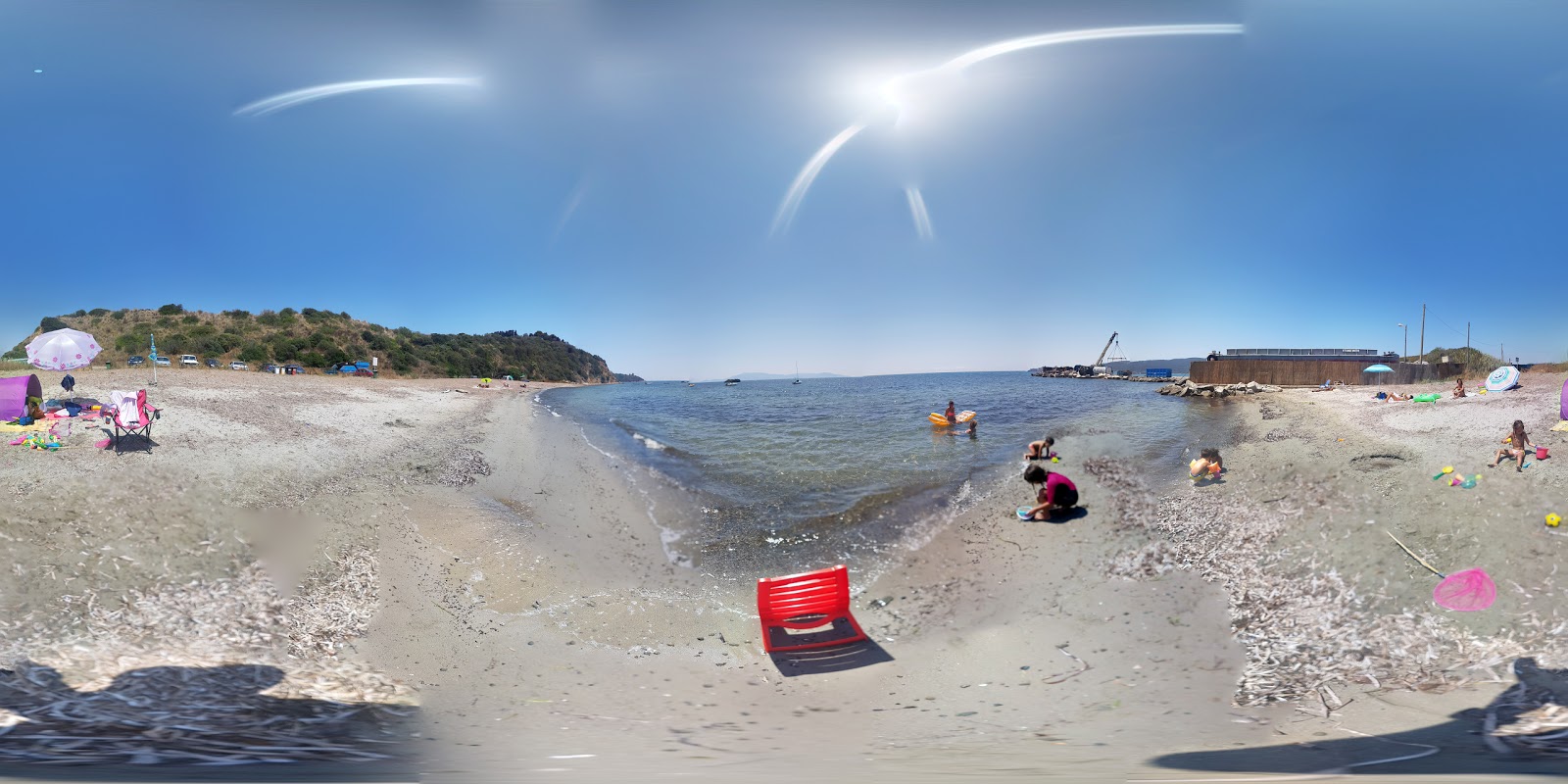 Foto van Spiaggia della Puntata - goede huisdiervriendelijke plek voor vakantie