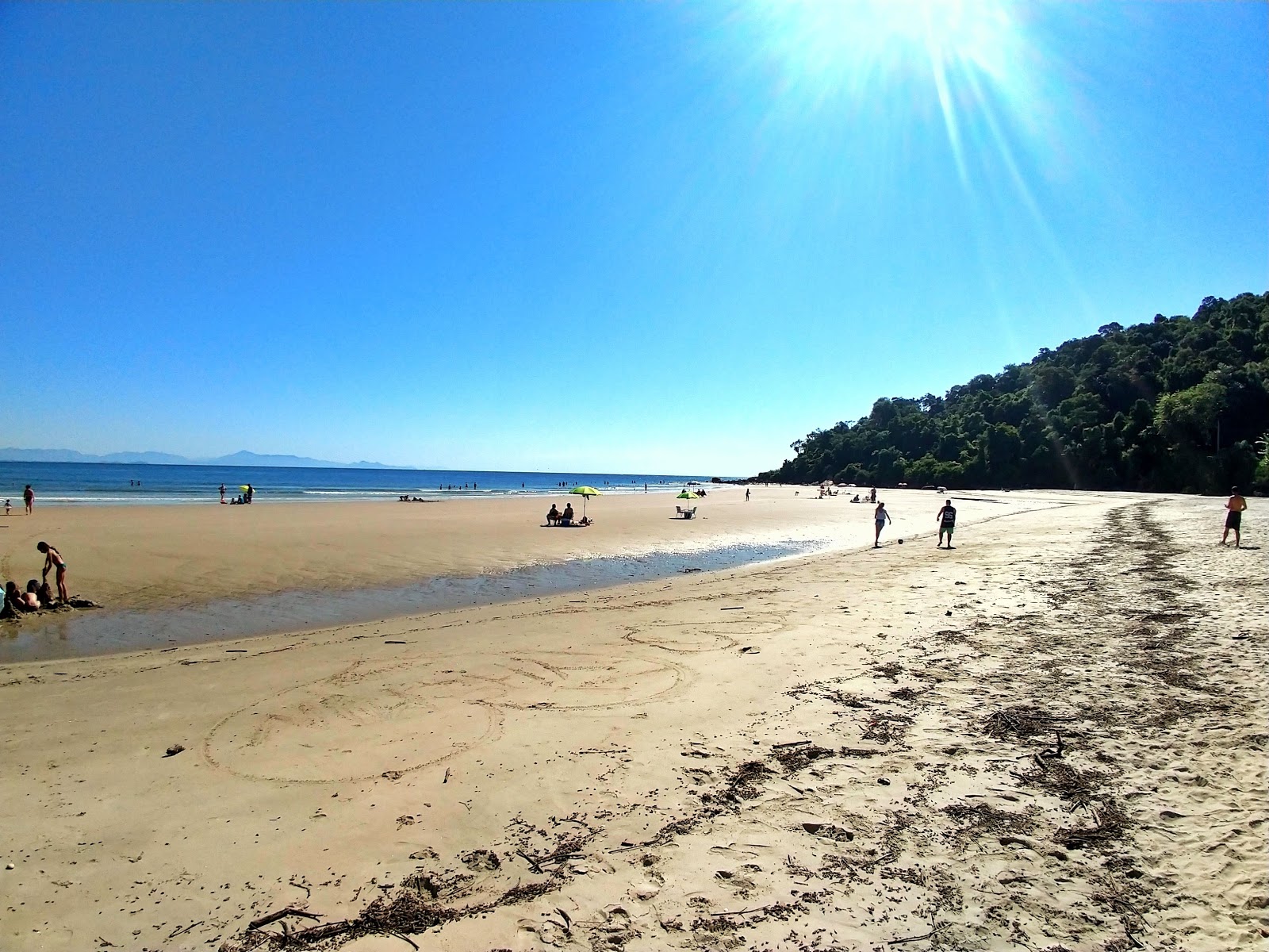 Zdjęcie Plaża Forte z powierzchnią jasny, drobny piasek