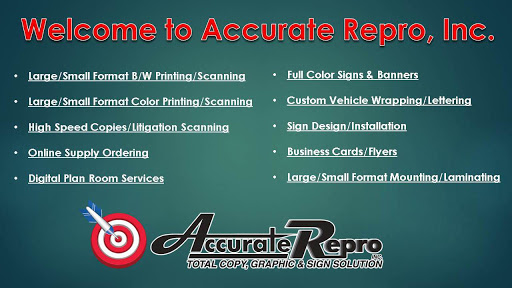Sign Shop «Accurate Repro, Inc.», reviews and photos, 2368 Corporate Ln, Naperville, IL 60563, USA