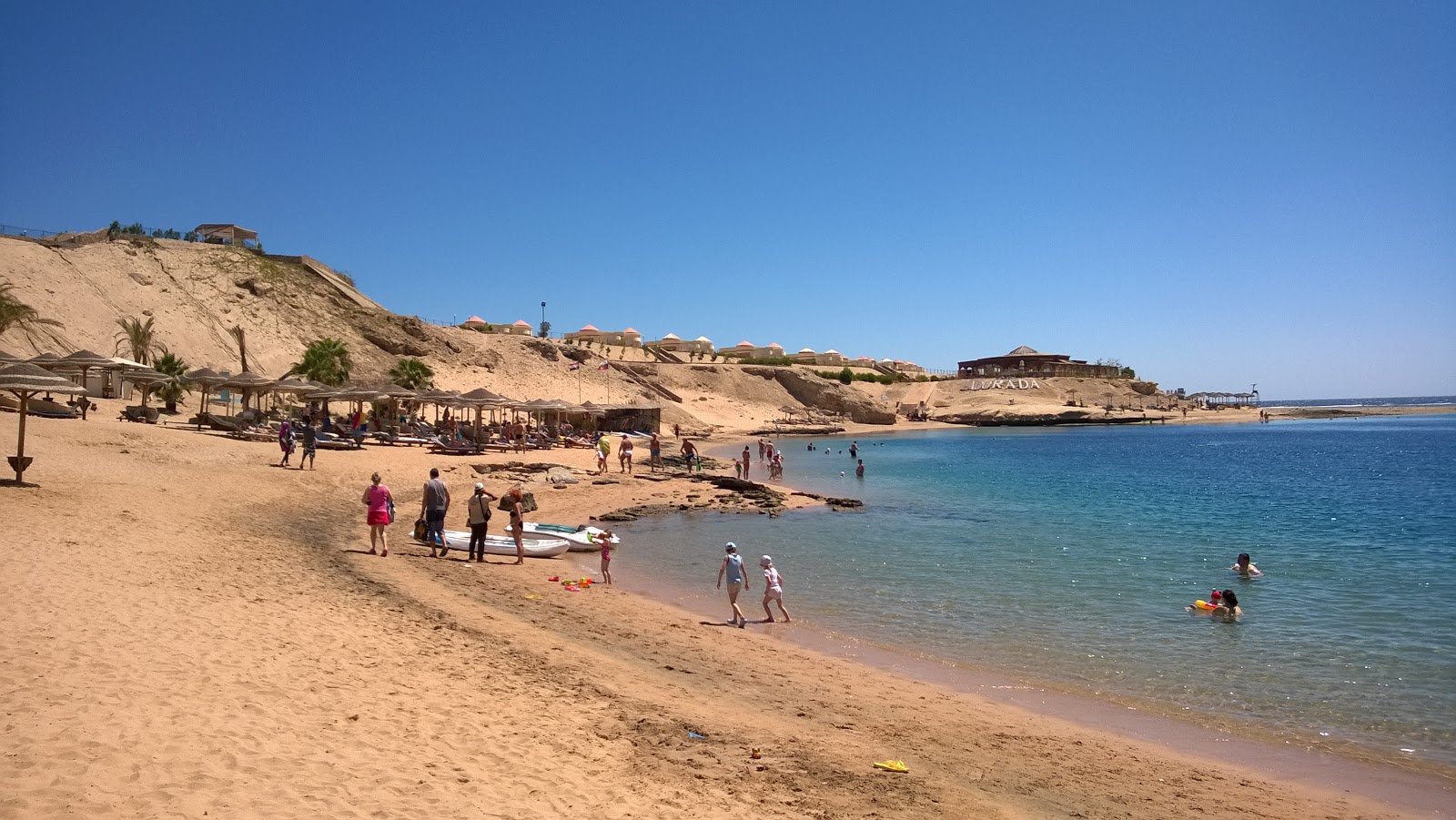 Foto de Praia de Al Nabila Grand Bay Makadi - lugar popular entre os apreciadores de relaxamento