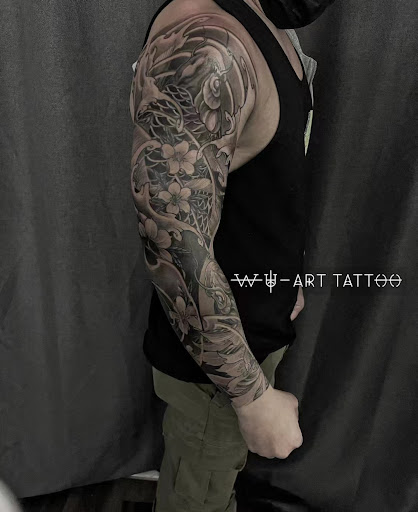 Explore eragon tattoo ideas, creative tattoo ideas in Brooklyn, available at The Mist Tattoo