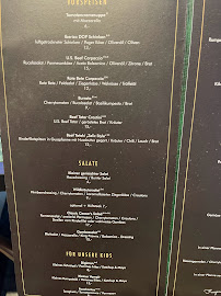 Restaurant Haus Zelic Bacchuskeller à Oelde carte