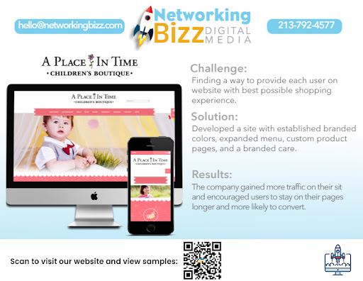 SEO Website Design Pasadena Networking Bizz image