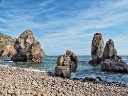 Praia do Lourisal'in fotoğrafı düz bir kıyı şeridi ile birlikte