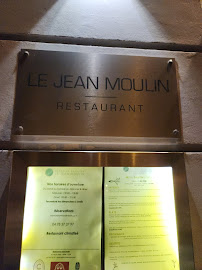 Le Jean Moulin à Lyon menu