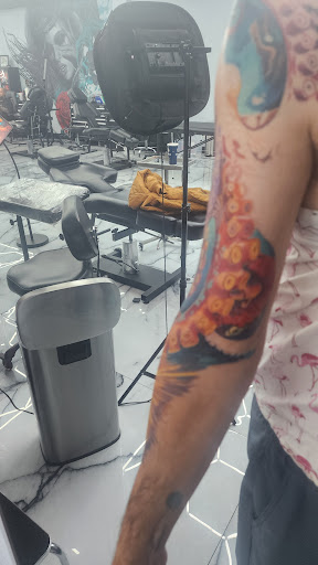 Explore women's side tattoo ideas, creative tattoo ideas in Rowlett, available at Sinners Tattoo Studio and Supply