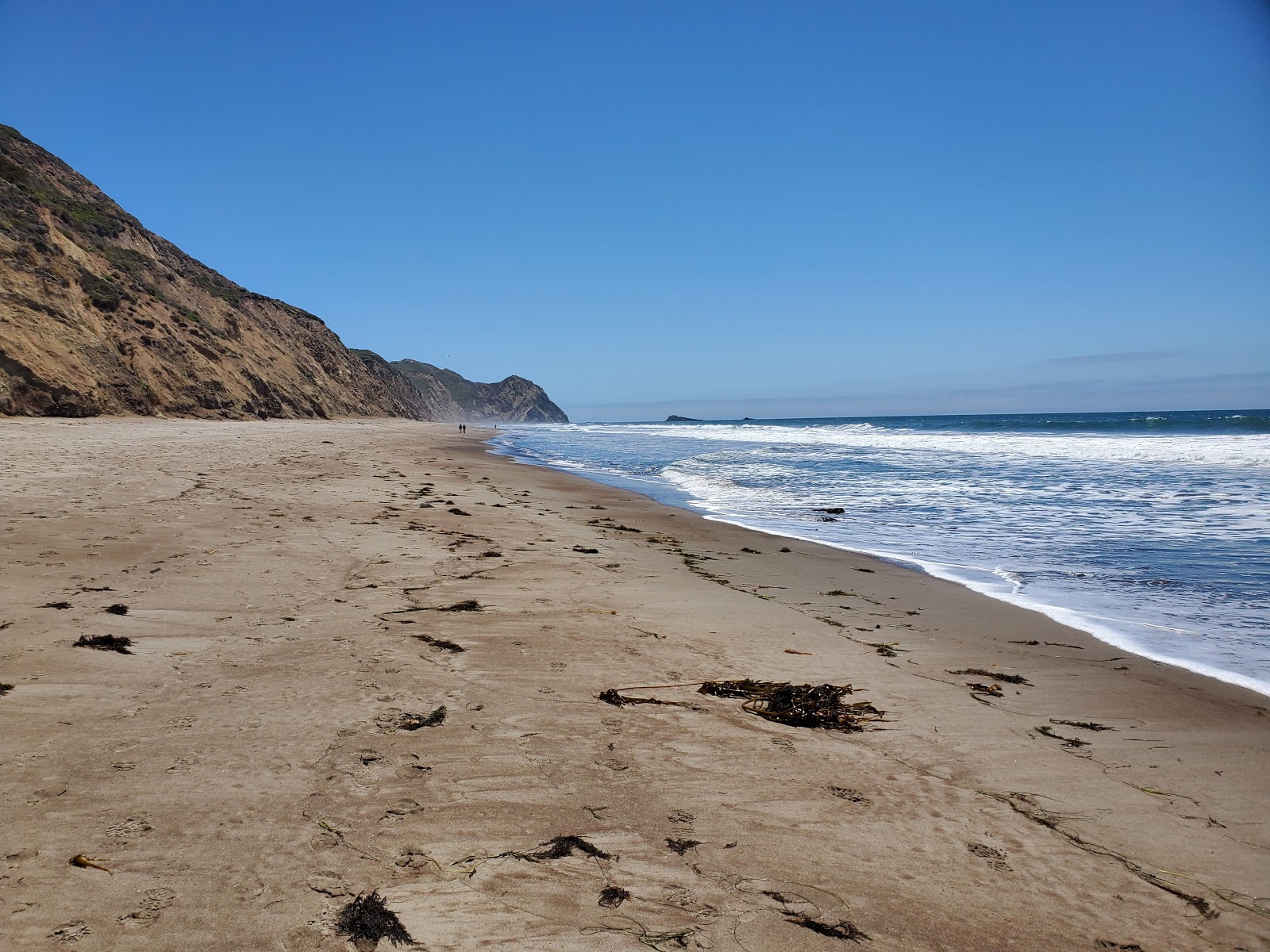 Foto de Wildcat Beach com areia brilhante superfície