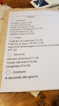 Le Montagnard Risto Museo à Pontechianale carte