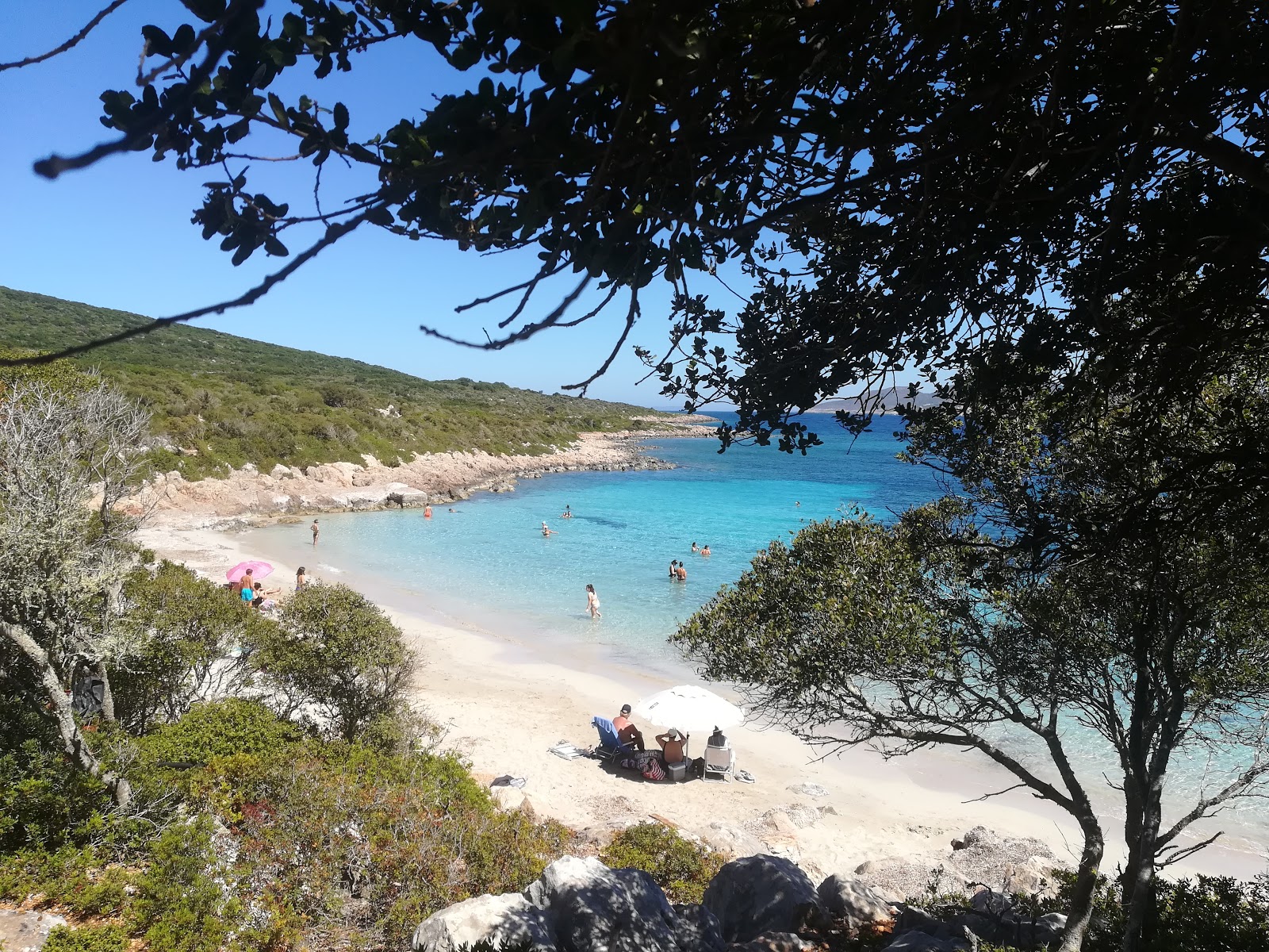 Photo of Ammos beach with small bay