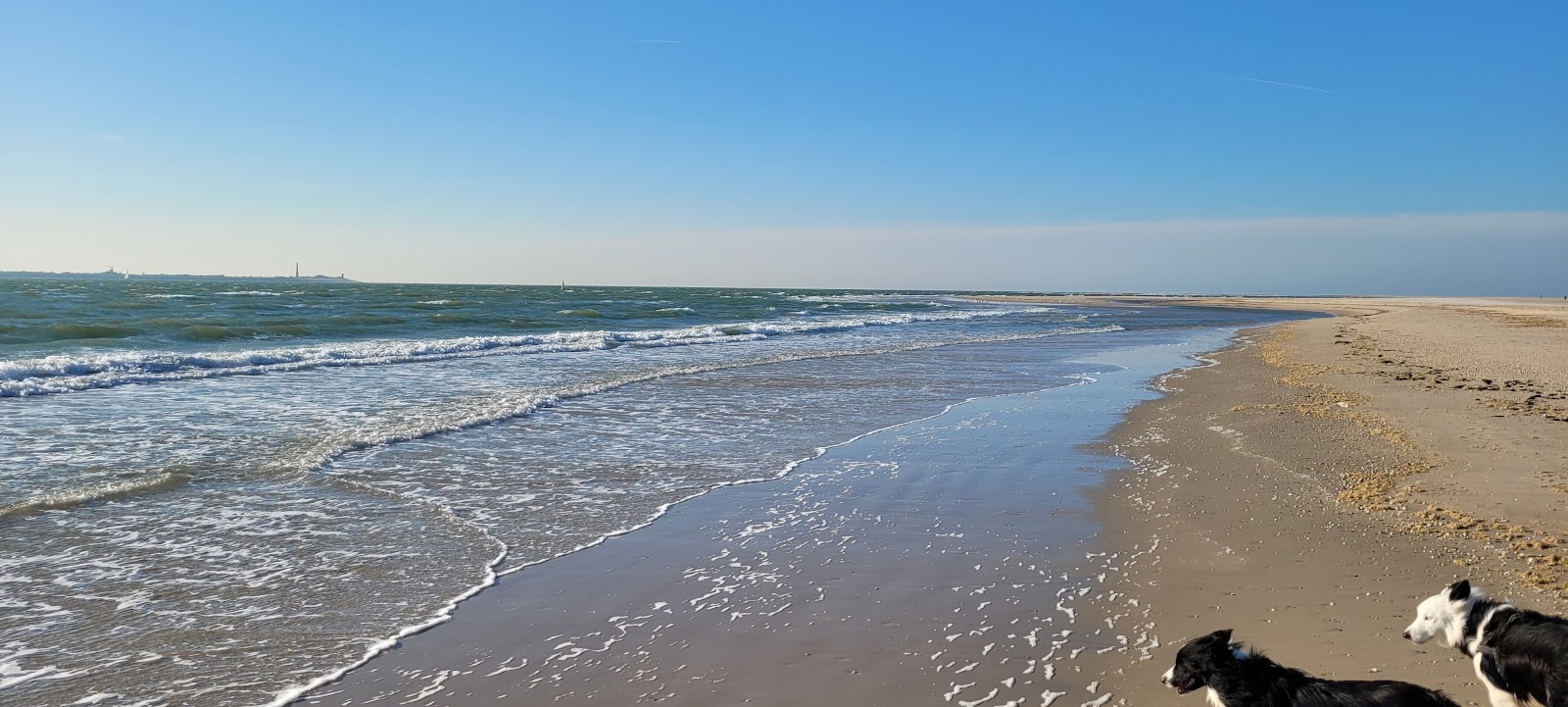 Foto von De Hors Beach mit lange, gerade küste