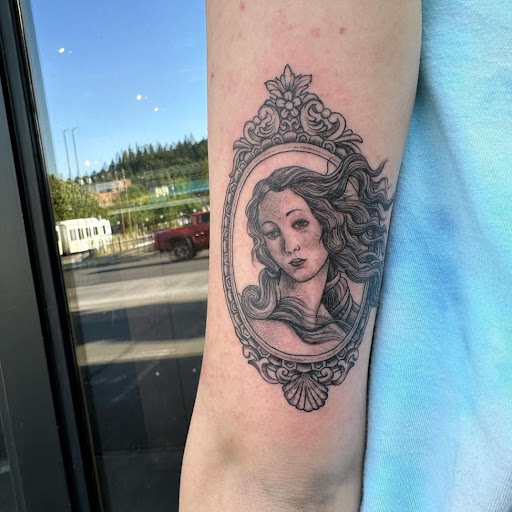 Explore tattoo ideas side, creative tattoo ideas in Eugene, available at High Priestess Piercing & Tattoo