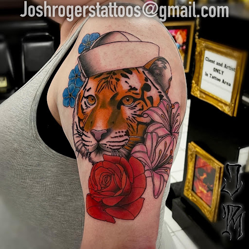 Explore artsy tattoo ideas, creative tattoo ideas in Sherwood, available at Golden Lotus Tattoo Studio