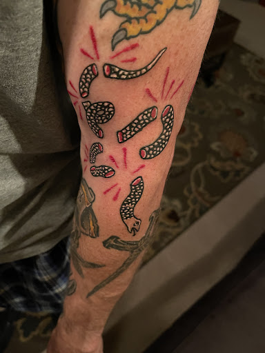Explore small plant tattoo ideas, creative tattoo ideas in Dallas, available at Black Anchor Studios