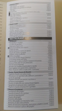 Restaurant de fruits de mer So Grill Restaurant à Nerviano (la carte)