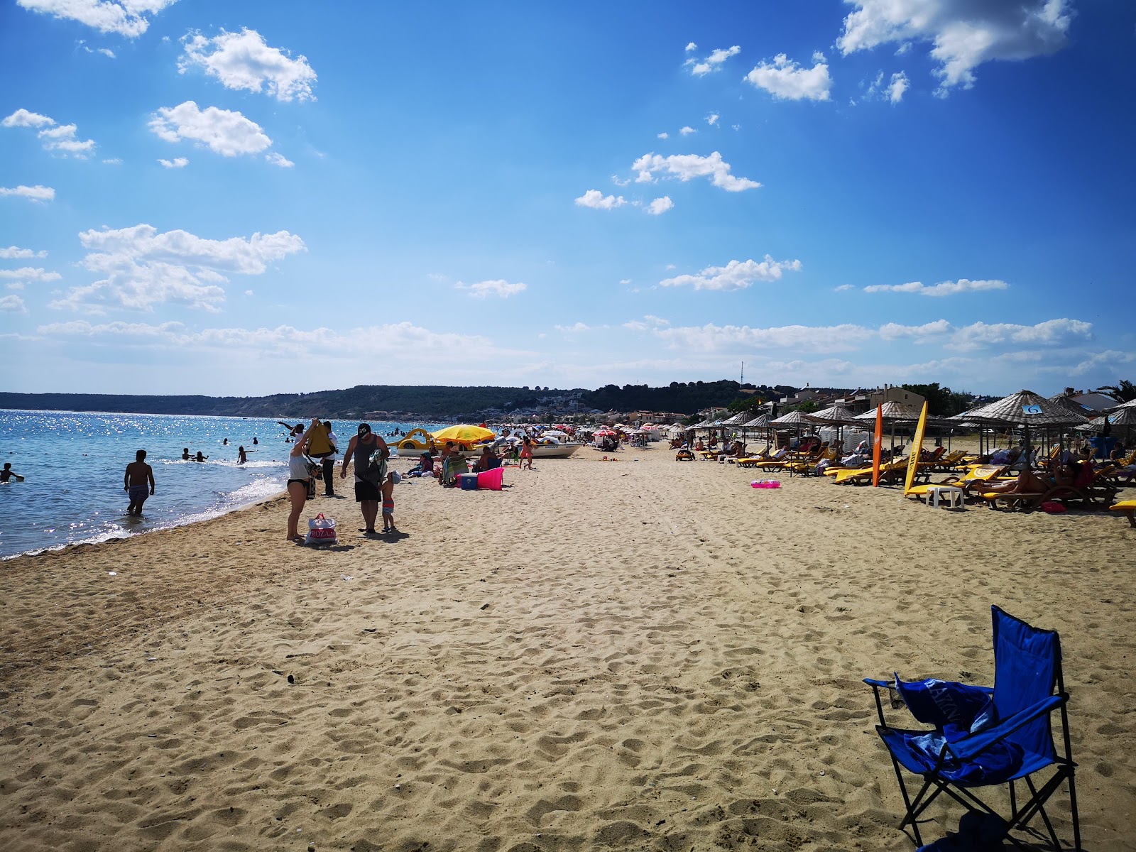 Foto di Spiaggia di Erikli e l'insediamento