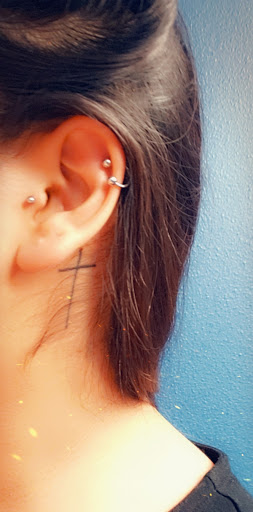 Explore tattoo ideas initials, creative tattoo ideas in Denton, available at Denton Tattoo Co