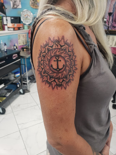 Explore chest tattoo ideas for guys, creative tattoo ideas in Murrieta, available at Diamond City Tattoo & Piercing