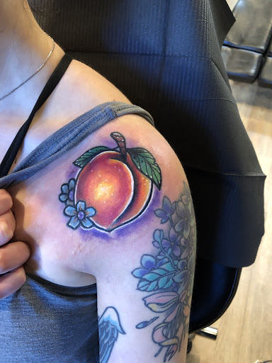 Explore hip tattoo ideas, creative tattoo ideas in Winter Park, available at Black Pine Tattoo