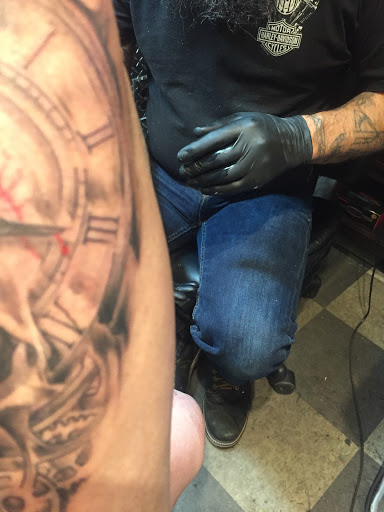 Explore spongebob and patrick tattoo ideas, creative tattoo ideas in Old Orchard Beach, available at Mad Hatters Tattoo Studio