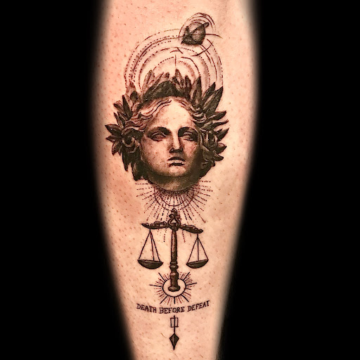 Explore clown tattoo ideas, creative tattoo ideas in Scottsdale, available at Club Tattoo