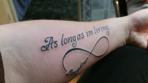 Explore cool stick and poke tattoo ideas, creative tattoo ideas in Dayton, available at Private Ink Tattoo Studio