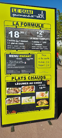 Menu / carte de Le Quai Gourmand à Chasseneuil-du-Poitou