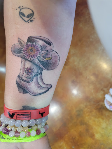 Explore hand tattoo ideas women, creative tattoo ideas in San Antonio, available at Wicked Ways Tattoos - Babcock