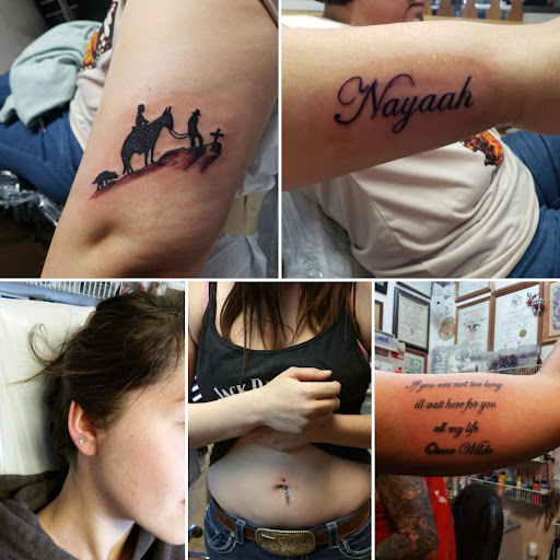 Explore cute ghost tattoo ideas, creative tattoo ideas in Elko, available at Tom Custom Tattoos and Body Piercing Studio
