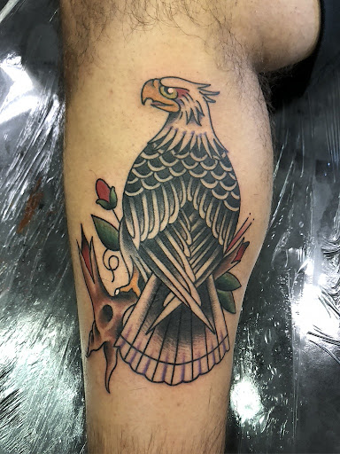 Explore partial sleeve tattoo ideas, creative tattoo ideas in New Braunfels, available at COMAL RIVER TATTOO