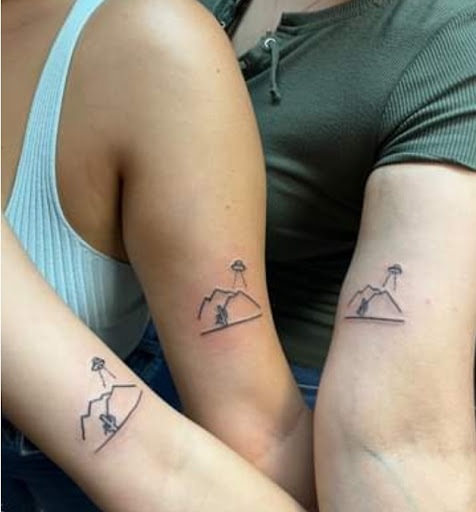 Explore ninja tattoo ideas, creative tattoo ideas in Mesa, available at Ranger Tattoo & Piercing