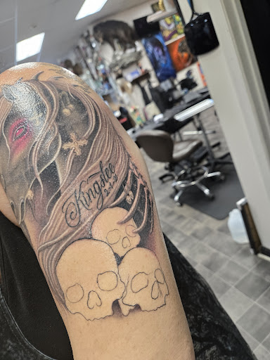 Explore wanderlust tattoo ideas, creative tattoo ideas in Joppa, available at Tattoo Dynasty