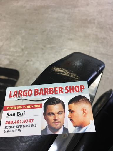 Barber Shop «Largo Barber Shop», reviews and photos, 805 Clearwater Largo Rd S, Largo, FL 33770, USA