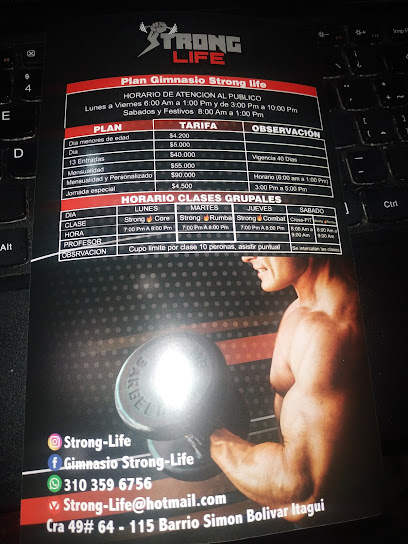 GIMNASIO STRONG-LIFE