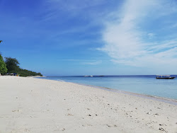 Foto von Gili Trawangan Oststrand und die siedlung