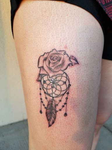 Explore small hawaiian tattoo ideas, creative tattoo ideas in Santa Fe, available at Rivers Collective Body Art