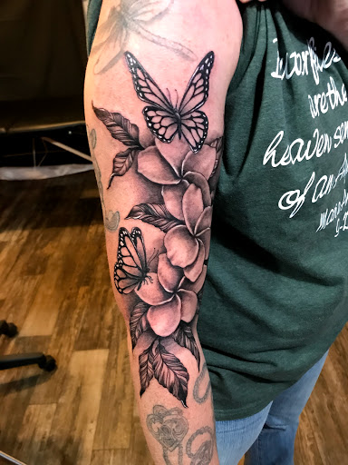 Explore biblical tattoo ideas for guys, creative tattoo ideas in Sunbury, available at Absinthe Tattoo