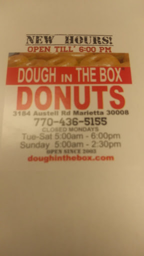 Donut Shop «Dough In The Box», reviews and photos, 3184 Austell Rd SW, Marietta, GA 30008, USA