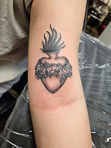 Explore snowboard tattoo ideas, creative tattoo ideas in Mesa, available at Ranger Tattoo & Piercing