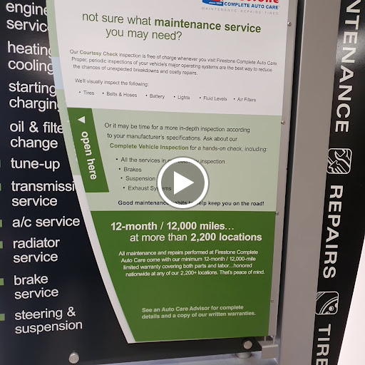 Tire Shop «Firestone Complete Auto Care», reviews and photos, 100 Lehigh Valley Mall, Whitehall, PA 18052, USA