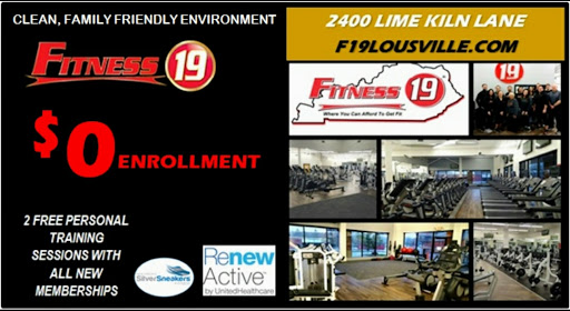 Gym «Fitness 19», reviews and photos, 2400 Lime Kiln Ln #G, Louisville, KY 40222, USA