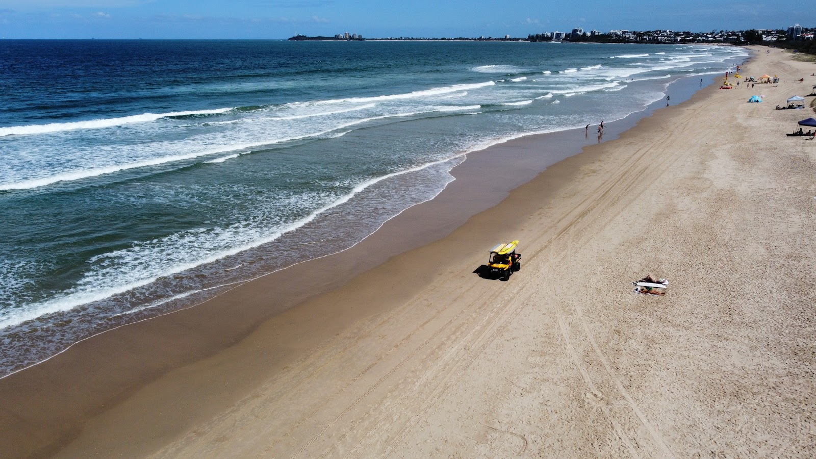 Foto av Maroochydore Beach med hög nivå av renlighet