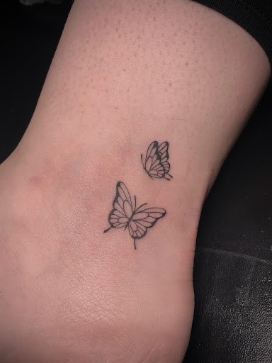 Explore plane tattoo ideas, creative tattoo ideas in Coxsackie, available at Fine Line Tattoo